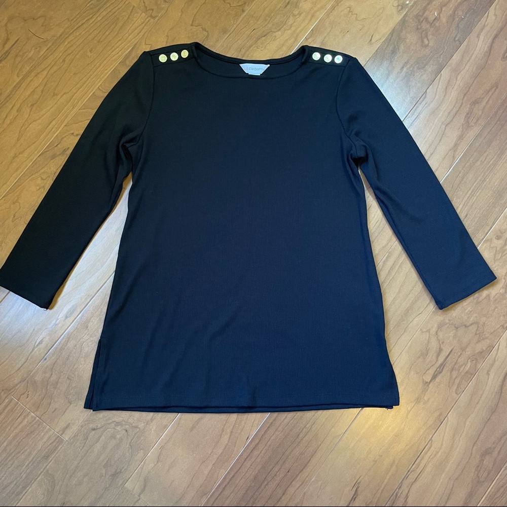 Liz Claiborne black top S